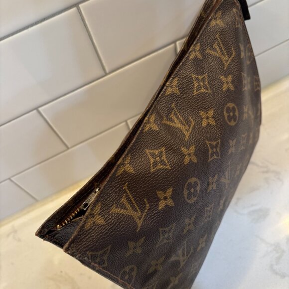 RARE Louis Vuitton Vintage Monogram Toiletry French Company 26 Bag Clutch 1980's - Picture 5 of 13